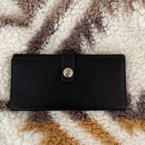 Coach black wallet